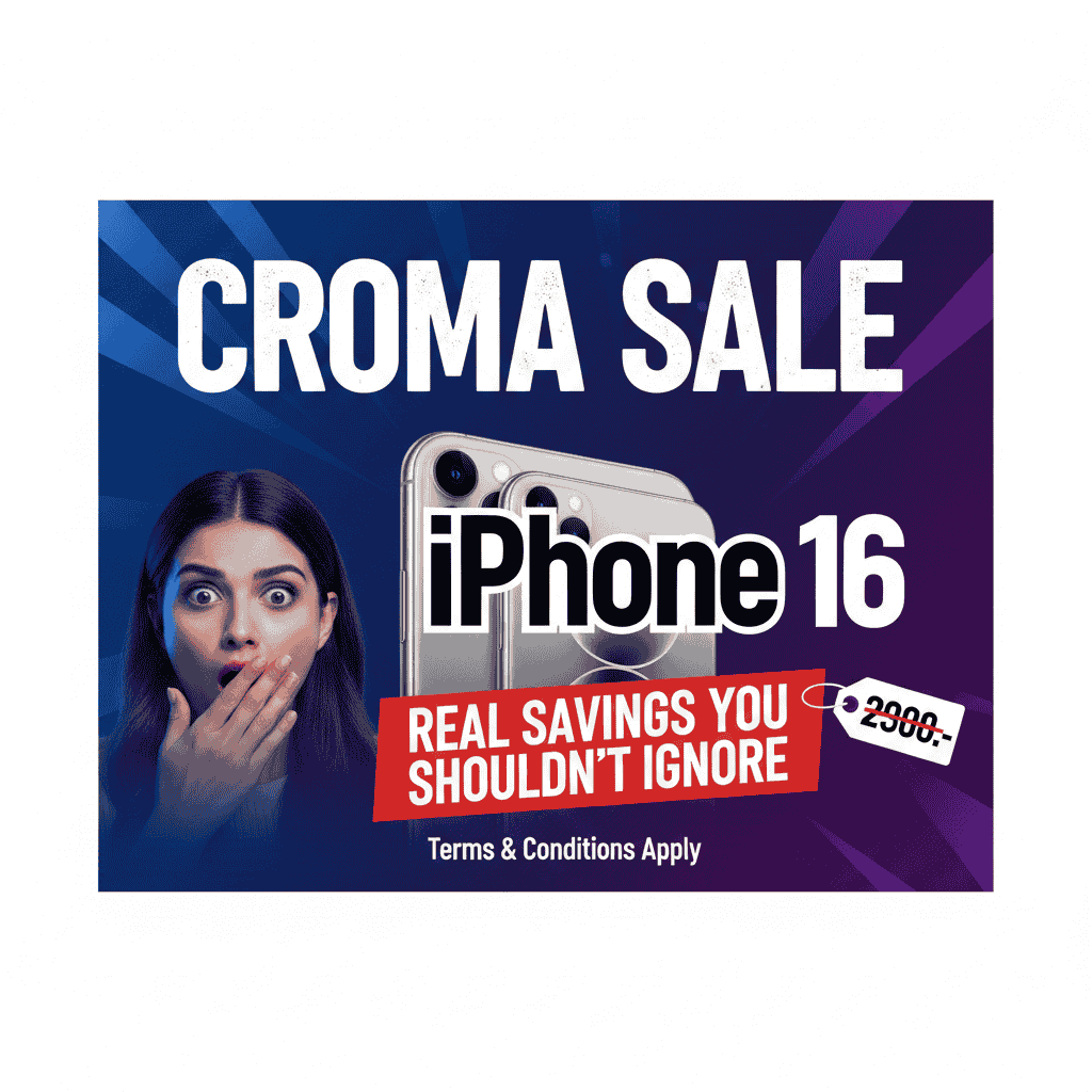 Croma Sale on iPhone 16: Real Savings You Shouldn’t Ignore